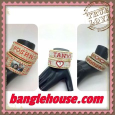 Recently shipped orders - Couple name bangles